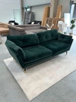 Inkl. Lieferung Sofa Grün Samt Couch 2 Sitzer Wohnlandschaft Berlin - Neukölln Vorschau