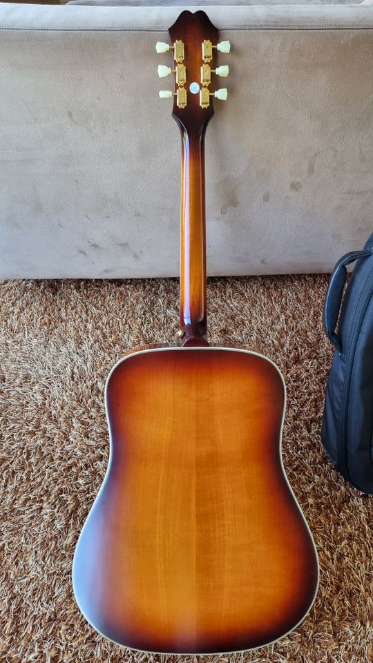 Epiphone Frontier vollmasiv (mit Gibson Saiten) in Heidelberg