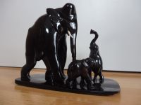 Figur Elefantenfamilie - braun lackiert - 14 cm Berlin - Pankow Vorschau