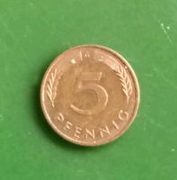 5 Pfennig Stück BRD 1987 G Hessen - Ober-Ramstadt Vorschau