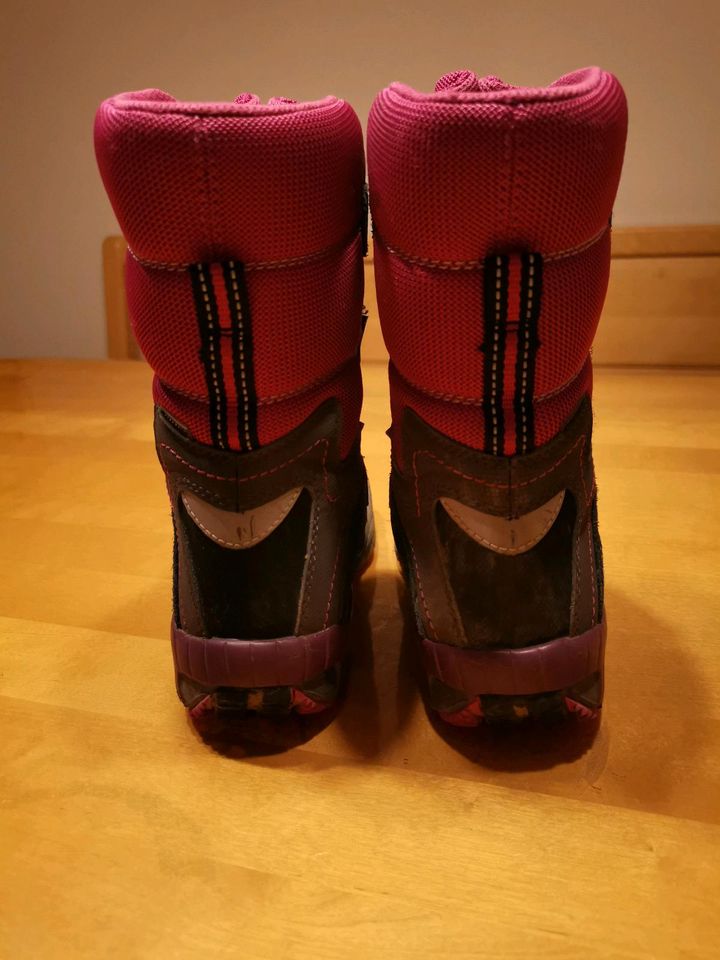 Superfit Winterstiefel Gr. 32 pink-schwarz in Pförring