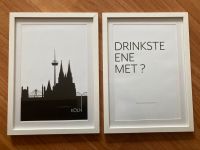 2 Wandbilder Köln - 26,5 x 36cm Wandsbek - Hamburg Bergstedt Vorschau