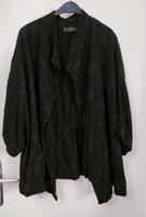 KEKOO 4~50 Blusen-Jacke 100% BW Struktur Leinenoptik TiefSchwarz Brandenburg - Brandenburg an der Havel Vorschau
