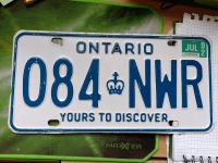 Original Kanada Ontario Nummerschild Nordrhein-Westfalen - Kerpen Vorschau
