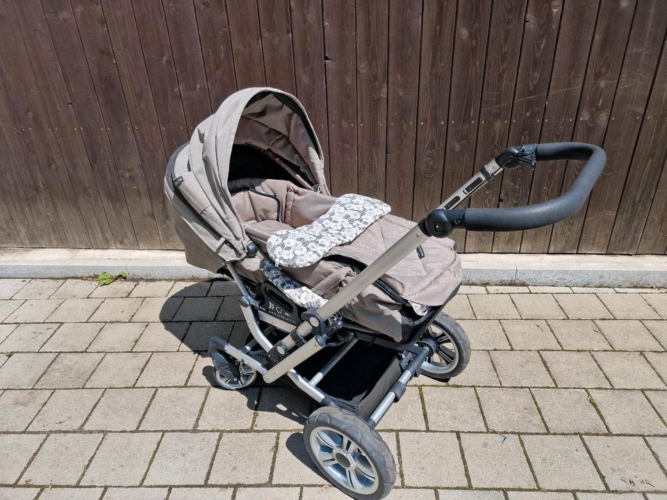 Kombi Kinderwagen Gesslein F6 (beige) in Schwabach