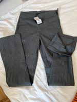 NEU Damen Hose Amisu grau Streifen Schlitz Bayern - Eichenau Vorschau