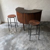 Hausbar mit 2 Hockern von Sika Møbler Mid century vintage danish München - Altstadt-Lehel Vorschau