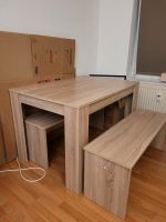 Holztisch mit 2 Sitzbänken Thüringen - Erfurt Vorschau