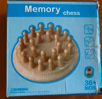 Memory Chess - Gedächtnis Kinder Schach - Neuwertig/OVP Niedersachsen - Stade Vorschau