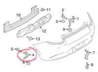 Mazda MX5 ND | Heckstoßstange Halter 2 Stück NEU | Baden-Württemberg - Mittelbiberach Vorschau