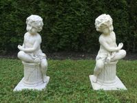 Deko Putten, Paar, wunderschöne Skulpturen, H 36cm☆NEU☆ NP59€/Stk Nordrhein-Westfalen - Brühl Vorschau