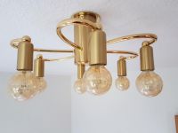 Deckenlampe golden mit sechs Leuchtmitteln Thüringen - Erfurt Vorschau