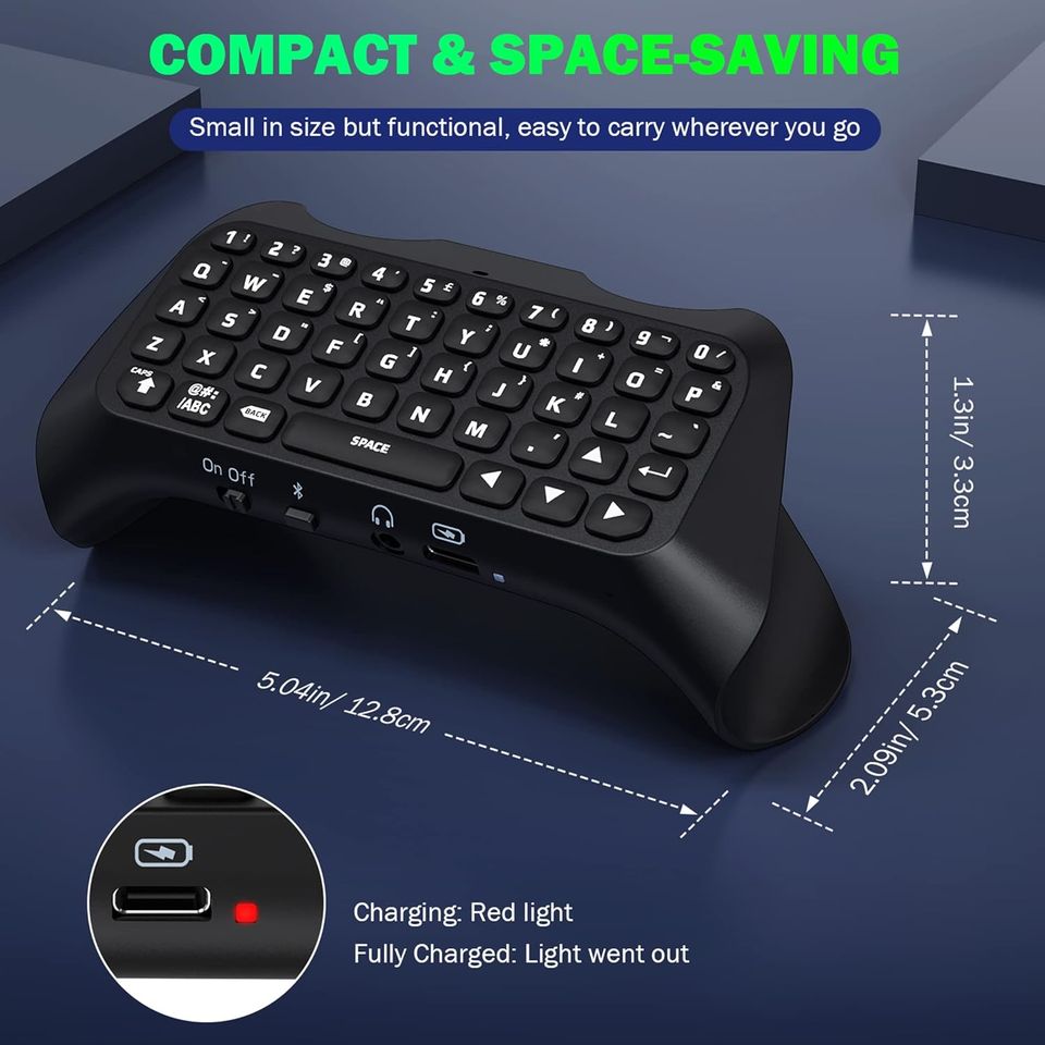 NEU: Kabellos Tastatur für PS5 Controller in München
