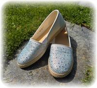 Schuhe - Slipper - Graceland - Glitzer Weiß - 38 Sachsen - Plauen Vorschau