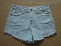 Jeansshorts ZARA TRF DENIM hellblau Niedersachsen - Lehre Vorschau