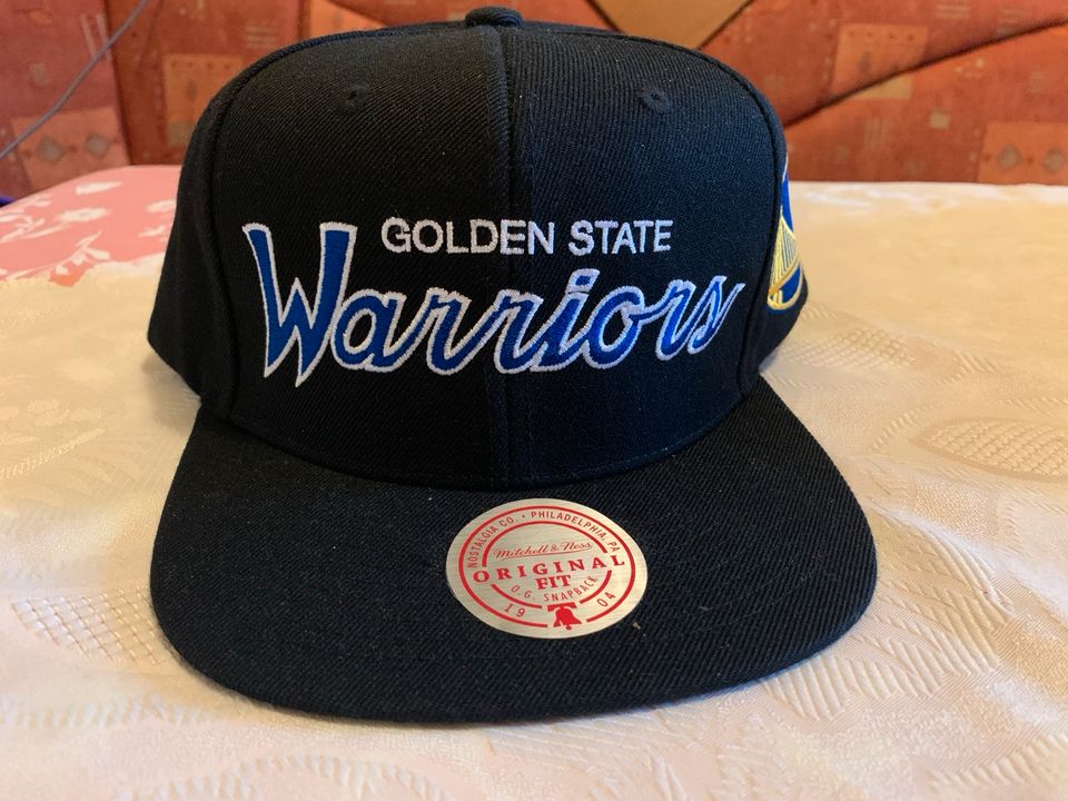 Golden State Warriors Cap NBA Store original - incl. Porto - NEU! in Würselen