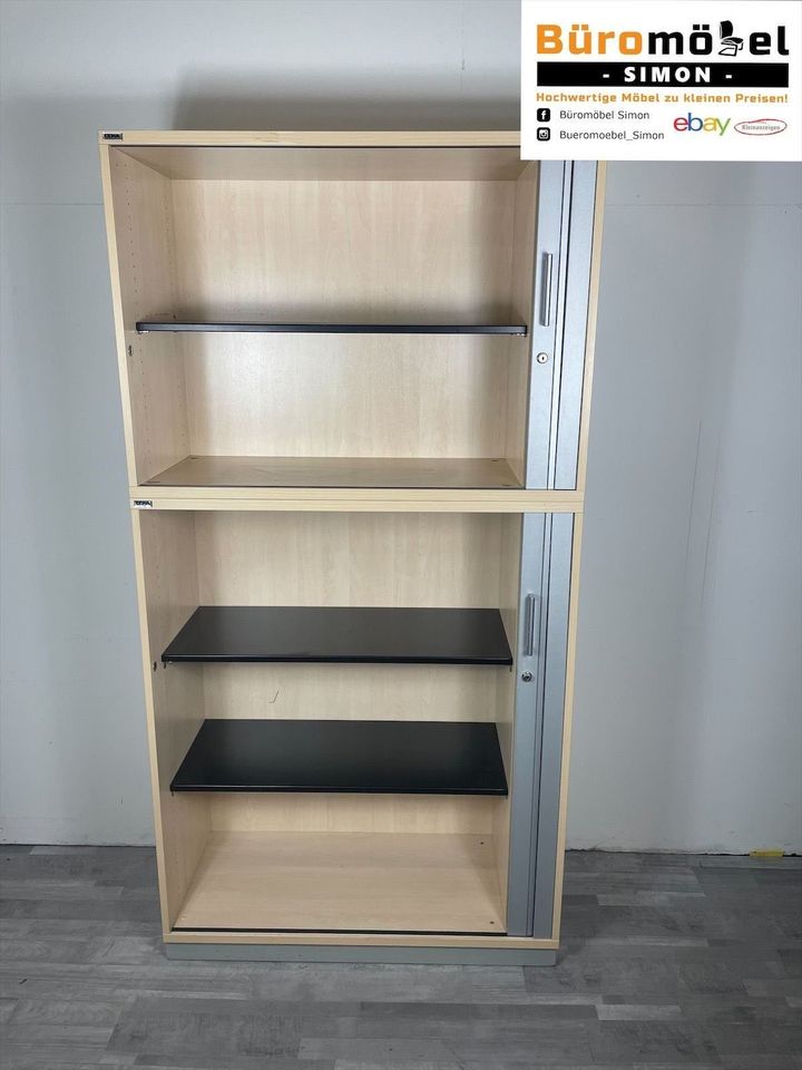 ❗️60x TOP Ceka Sideboard Ahorn/ Elektrisch Höhenverstellbarer Schreibtisch/ Stehtisch/ Cheftisch/ Sideboard / Rollcontainer / Aktenschrank/Unterschrank/ Hochwertig/ Bürotisch/ Büroschrank/ Designmöbel in Linden