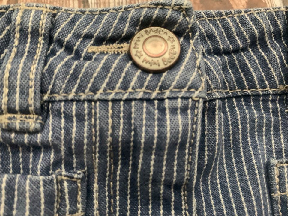 Mini Boden Jeansrock Nadelstreifen Gr. 98/104-TOP ZUSTAND! in Solingen