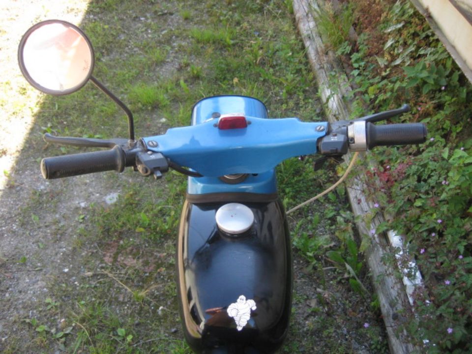 Simson Star SR4 2/1 mit Papiere DDR Keine S50 S51 Schwalbe in Bernsbach 