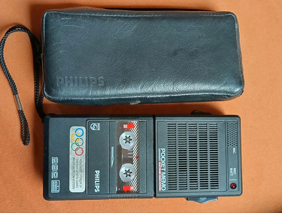 Philips Pocket Memo Diktiergeräte Vintage 90er in Dittelbrunn