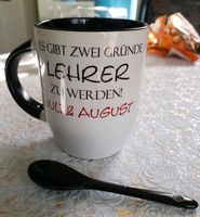 Kaffeetasse mit Löffel neu, unbenutzt Sachsen-Anhalt - Hansestadt Seehausen Vorschau