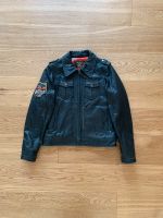 Ed Hardy x Avirex Lederjacke selten Echtleder Düsseldorf - Benrath Vorschau