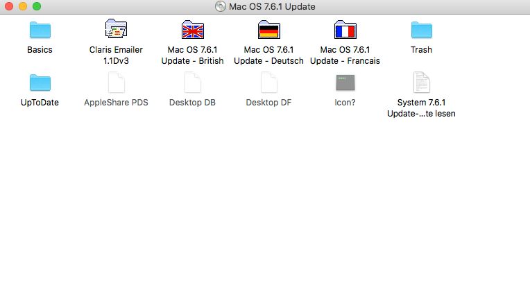 Apple Macintosh Mac OS 7.6 Update 7.6.1 Installations CD-R BOX in Harsum