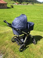 Kinderwagen Hartan Racer GTX mit Babywanne und Sportaufsatz Bayern - Oberstaufen Vorschau