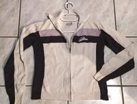 Neuwertig!!! Lila, beige Puma Strickjacke in Gr. 38 Nordrhein-Westfalen - Kreuztal Vorschau