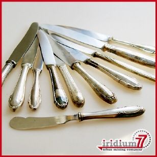 Versilbertes Besteck 36,15 € und Messer 12,98 € in Aschaffenburg