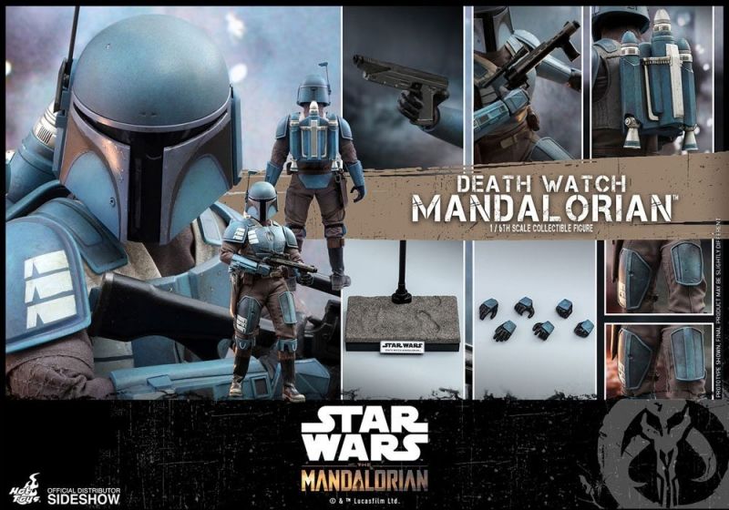 STAR WARS : MANDALORIAN - Death Watch 1/6 Actionfigur Hot Toys in Berlin