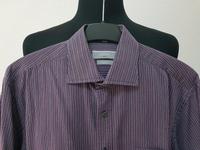 Finest Tailor Hemd Gr.L 41 42 lila schwarz weiß gestreift Niedersachsen - Barsinghausen Vorschau