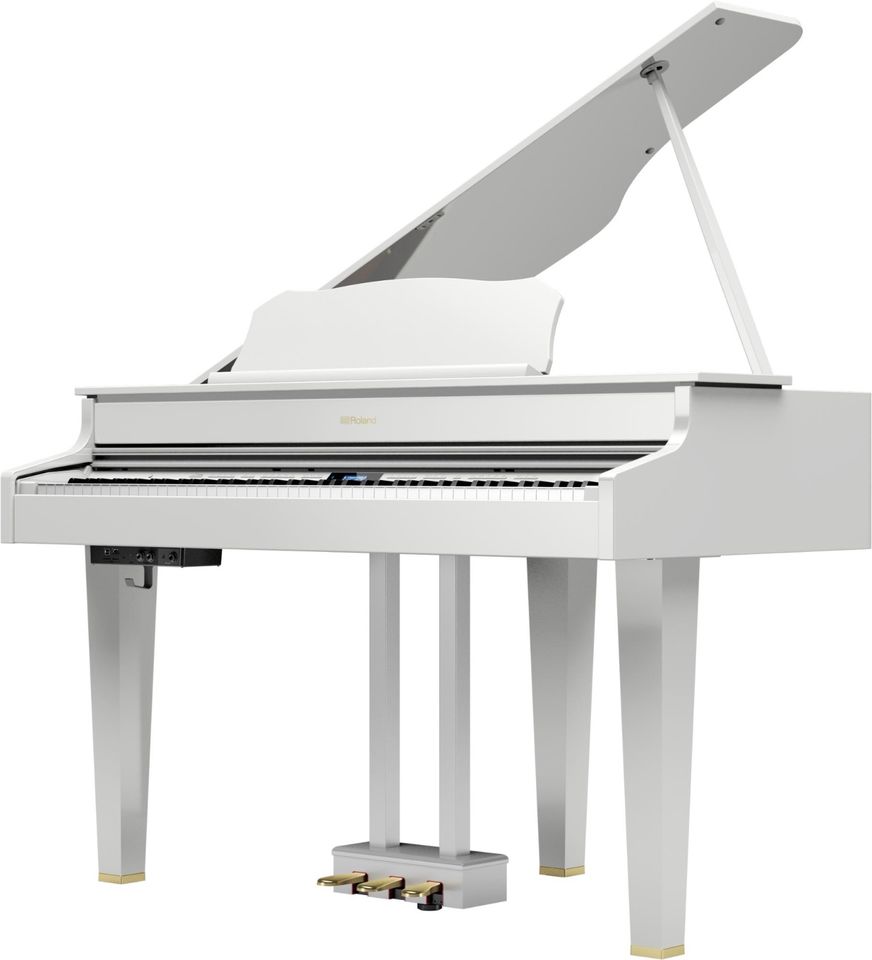 Roland E-Piano Flügel GP-6 inkl. Klavierbank deutschlandweit mieten in Niederzissen