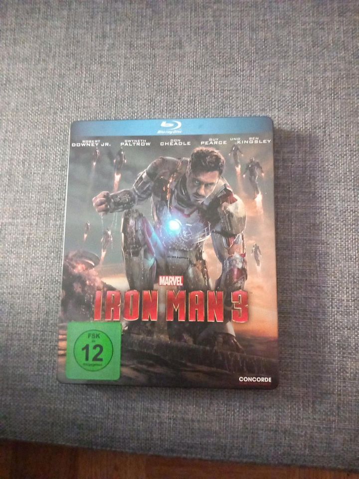 Iron Man 3 Steelbook Robert Downey Jr.  8 Euro in Idar-Oberstein