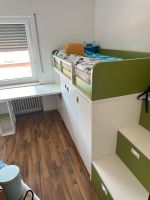 Kinderbett mit Schreibtisch und Schränke Bayern - Schnelldorf Vorschau