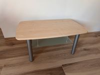 Tisch Couchtisch Sofa Beistelltisch Holz Glas 2 Ebenen Wohnzimmer Nordrhein-Westfalen - Rödinghausen Vorschau