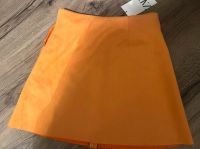 Zara Velour Mini Rock orange Gr. S Neu Nordrhein-Westfalen - Rheine Vorschau