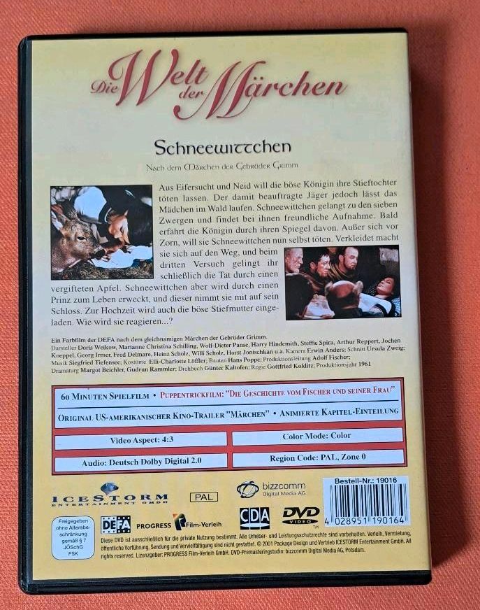 DVD Die Welt der Märchen, 8 Stück in Rubkow