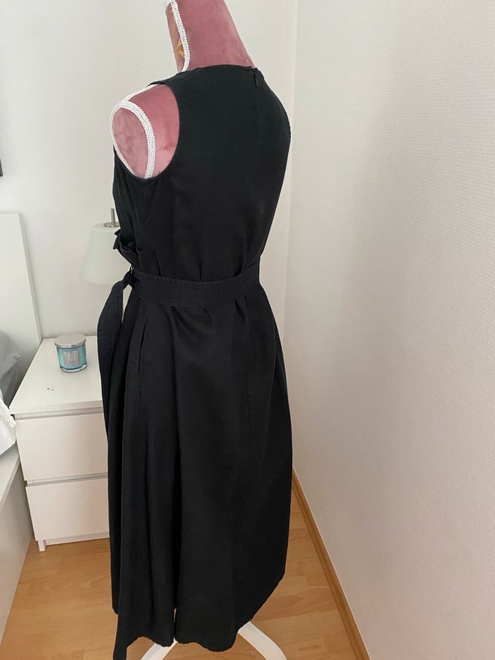 Max&co, schwarzes Leinenkleid 36/38 in Obertshausen