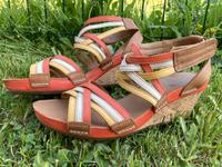 Sandalen von Clarks Gr. 41 Absatz Kork Sachsen - Oelsnitz / Vogtland Vorschau