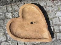 Muttertag Große handmade Holzschale Herz Holz Schale Bayern - Regensburg Vorschau