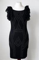 Kleid / Rise ASOS / Nieten studded / schwarz / Puffärmel / S 36 Nordrhein-Westfalen - Recklinghausen Vorschau