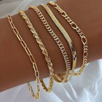 5 teiliges Set Farbe Gelb-Gold, Armbänder für Frauen Berlin - Mitte Vorschau