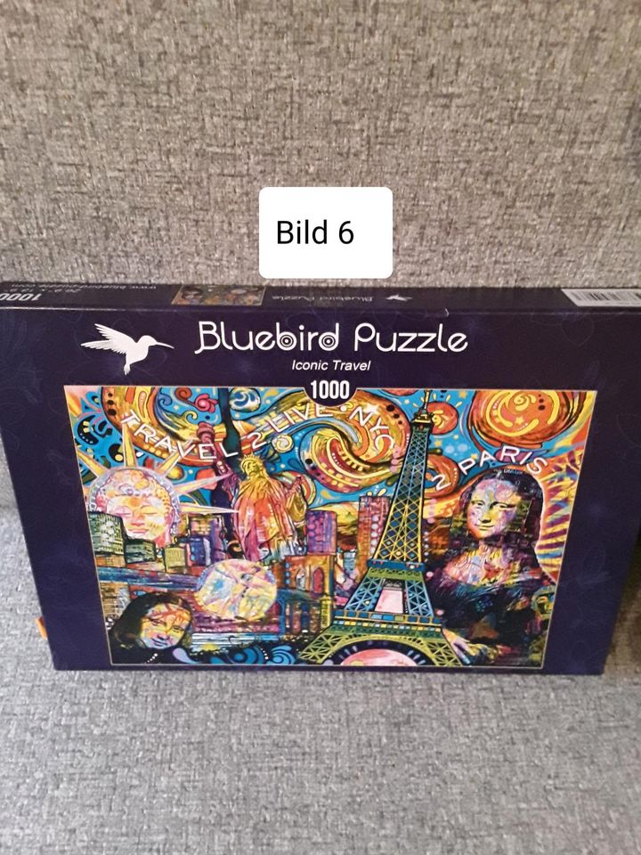 Bluebird Puzzle 1000 Teile verschiedene Motive Konvolut in Berlin