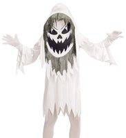 Böser weißer Geist Kostüm Kinder Tunika Riesenmaske Kapuze 158 Nordrhein-Westfalen - Bottrop Vorschau