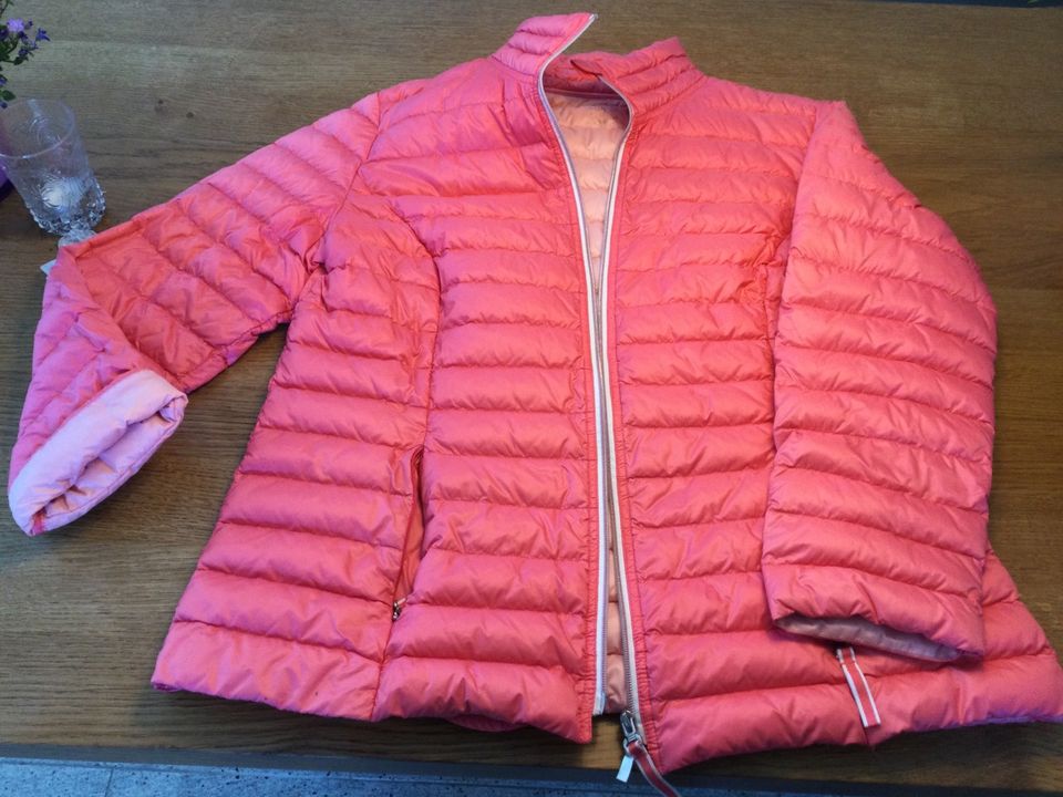 Bonita Steppjacke Daune 44 46 XL XXL apricot orange pink Cecil in Drensteinfurt