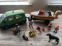 Playmobil Familyvan mit Bootsanhänger (4144) & Motor (7350) Hessen - Haina Vorschau