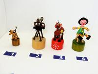 DDR Drückfigur Wackelfigur Erzgebirge Kuh Clown Eingeborener Bayern - Moorenweis Vorschau