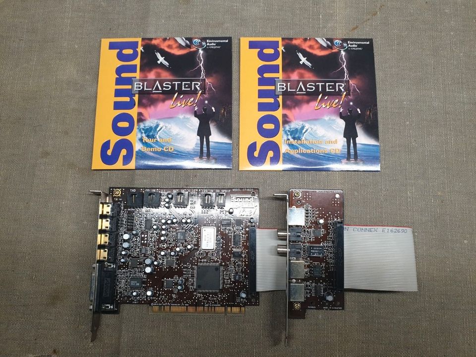 Creative Sound Blaster Live! PCI 5.1 Sound Card CT4620 und CT4660 in Norderstedt