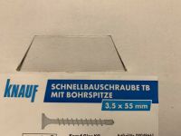 Knauf Schnellbauschraube Bohrspitze TB 3,5 x 55 mm Rheinland-Pfalz - Herxheim b. Landau/Pfalz Vorschau